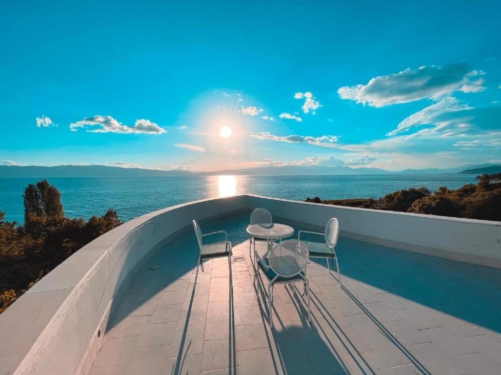Villa Bella Ohrid Bagian luar foto